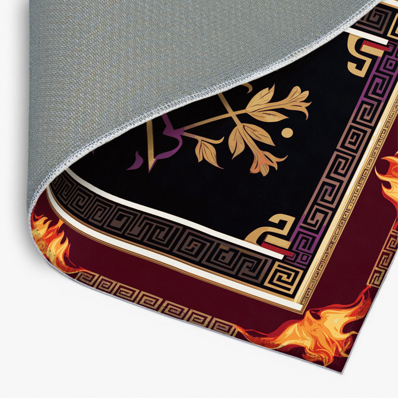 Tapis intérieur et extérieur en dentelle Heirloom, Rectangle 1 pi 6 po x 2 pi 6 po