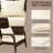 Chair With Rattan Wicker, Soft Cushions, Tall Curved Backrest-736123398-736123395