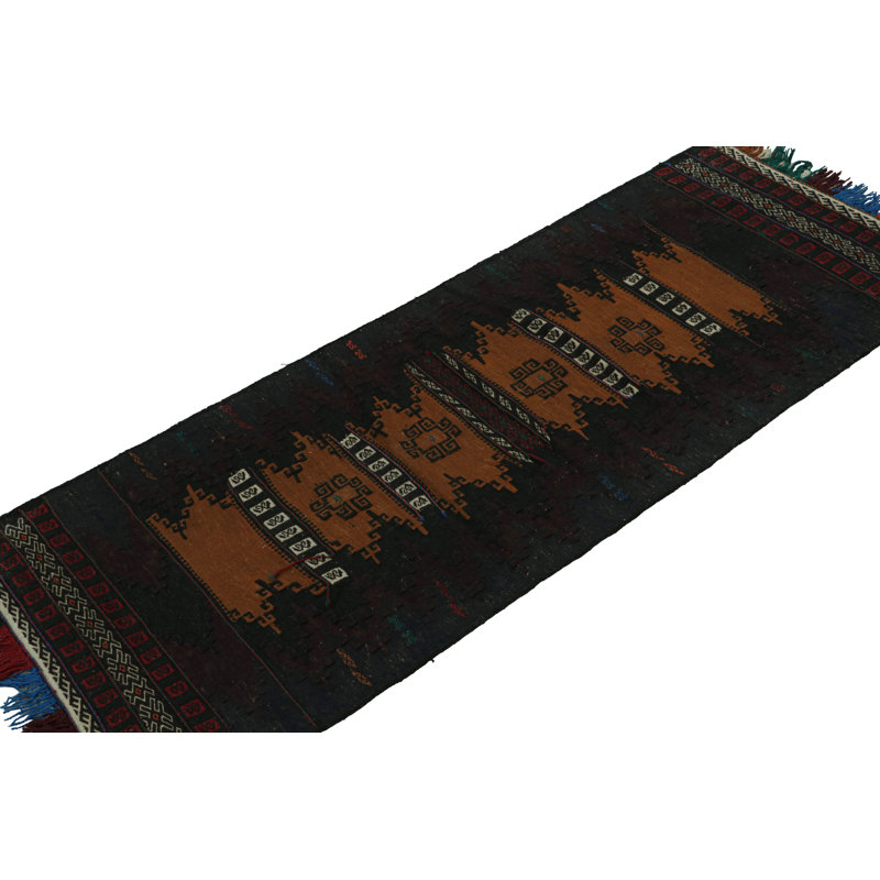 One-of-a-Kind Rectangle 2'1"x5'1" Hand Knotted Area Rug