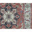 One-of-a-Kind Hand-Knotted High-Quality Red/Green/Black/Blue Area Rug