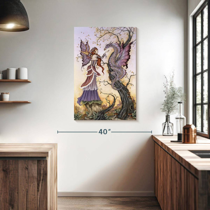 Kelan The Dragon Charmer, 39" H x 26" W