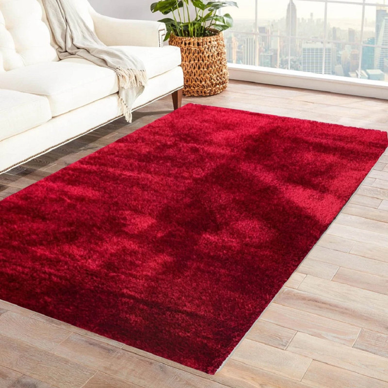 York Rug Red, Rectangle 200 x 290 cm