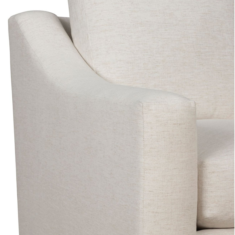 Fauteuil Cranbrook, Chenille Crypton® neige Nomad