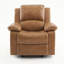 Fauteuil inclinable et oscillant en cuir Charlotte