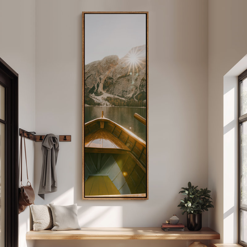Très grand art mural sur toile encadré - impressions murales rétro pour chambre à coucher, Naturel