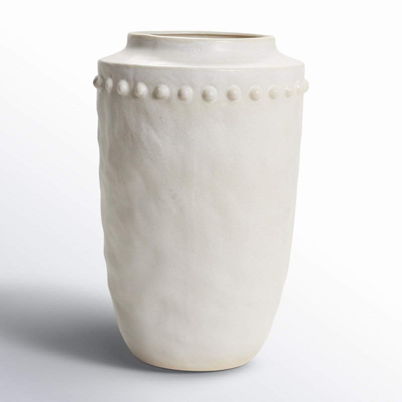 Declo 18.5'' Handmade Ceramic Table Vase