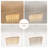 5 - Light Dimmable Tiered Wood Bead Chandelier