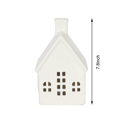 5 pc Ceramic LED Holiday Village Set
