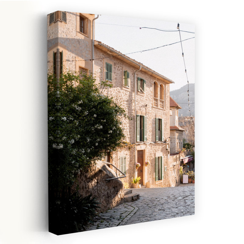 Valldemossa Contemporary Architecture Wall Art, 36" H x 24" W