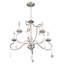 Lustre classique / traditionnel à 5 lumières de style bougie Doncaster avec détails en cristal Doncaster-19294909
