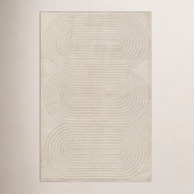 Tillie Hand Tufted Wool Geometric Indoor Rug