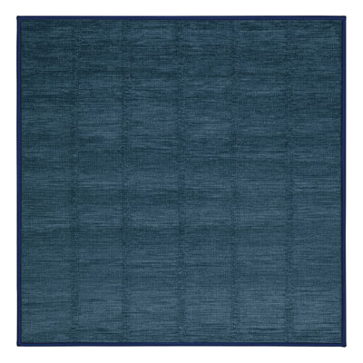 Machine Washable Solid Gray Area Rug