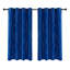 Paire de rideaux occultant et isolant en microfibre à pois-540114913-540114915