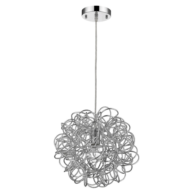 Luminaire sphère suspendu 1 lumières simple Harning