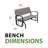 Powder Coated Steel Outdoor Glider