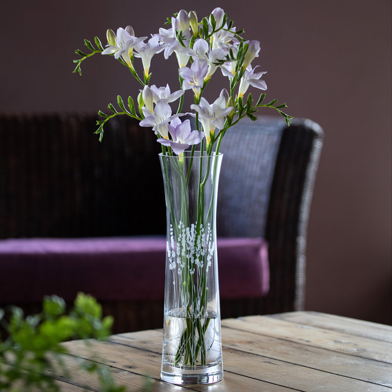 Dartington Crystal Bloom Table Vase