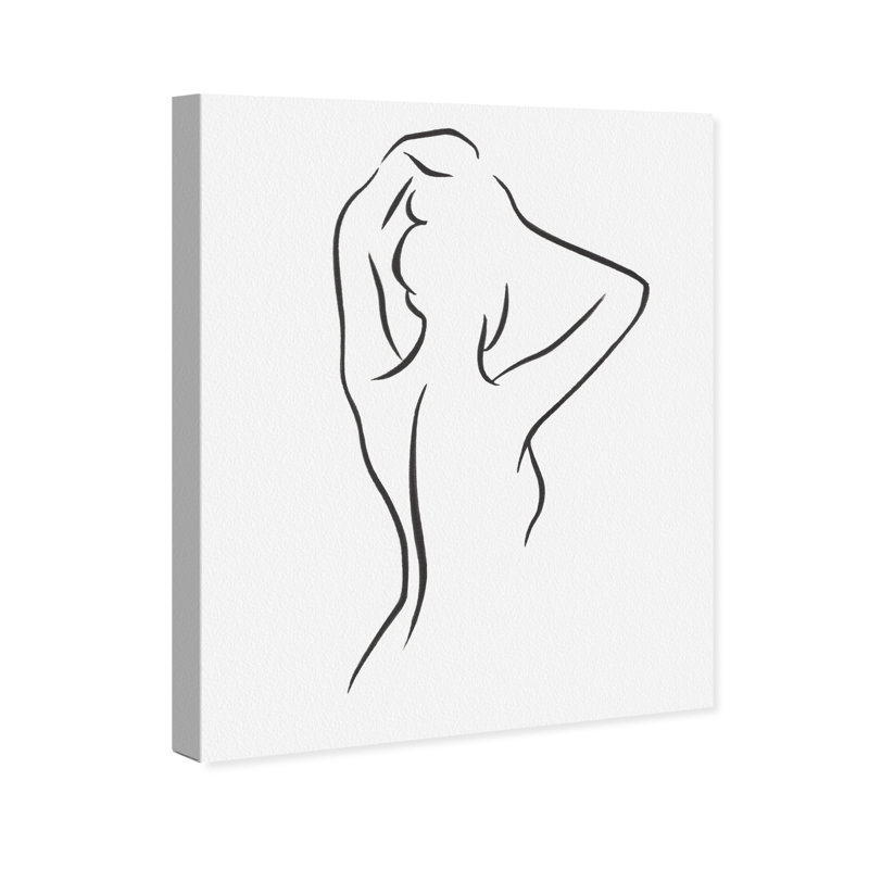 Ingerson Figurative Woman VI by Wynwood Studio - Wrapped Canvas Print, 30" W x 36" H x 0.8" D