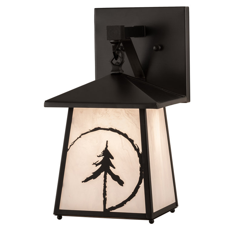 Evergreen Etch - Light Outdoor Wall Lantern
