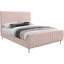 Lit plateforme tapissier à profil bas Zara-496311332-496311333