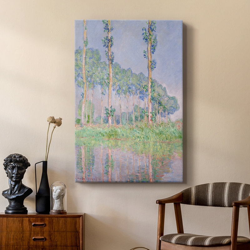 Paysage rétro LVII - galerie Cavas sur mesure, H 60 po x l 40 po
