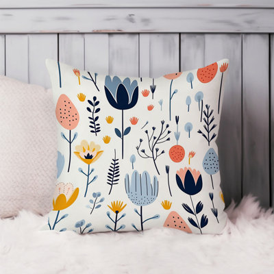 Botanical Scandinavian Flower Pattern VIII