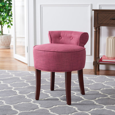 Tabouret de coiffeuse en bois massif