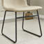 Ensemble de salle à manger 5 pièces avec plateau rectangulaire en bois et 4 chaises d'appoint rembourrées-4417068-4417064