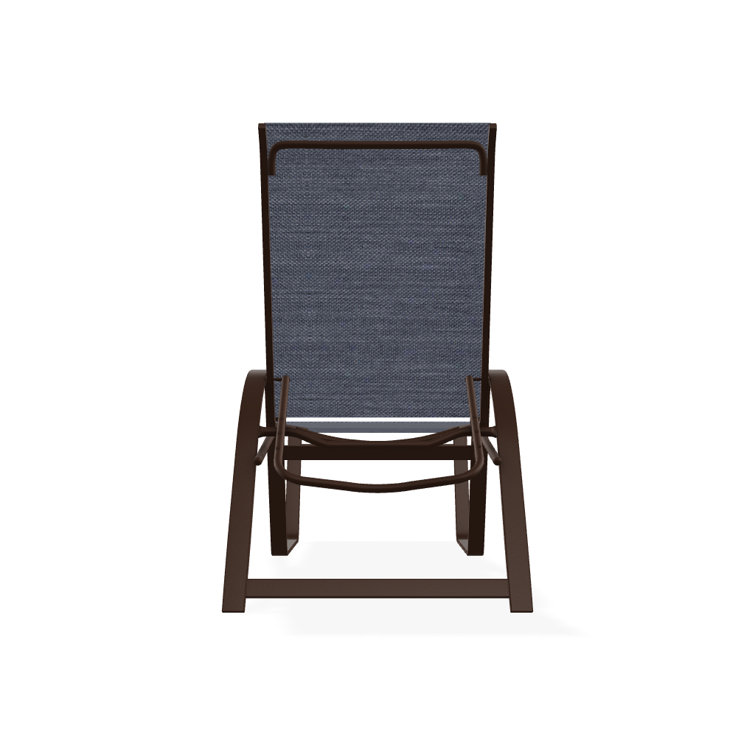 Holna Outdoor Rust-Resistant Metal Chaise Lounge