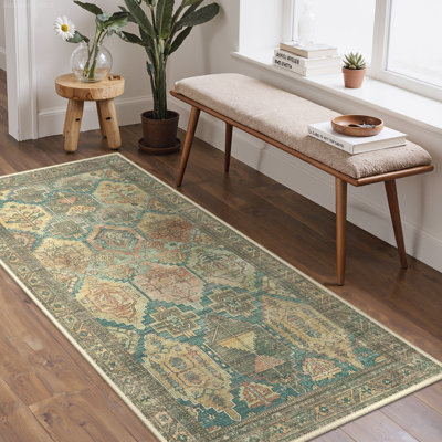 Machine Printed Area Rug