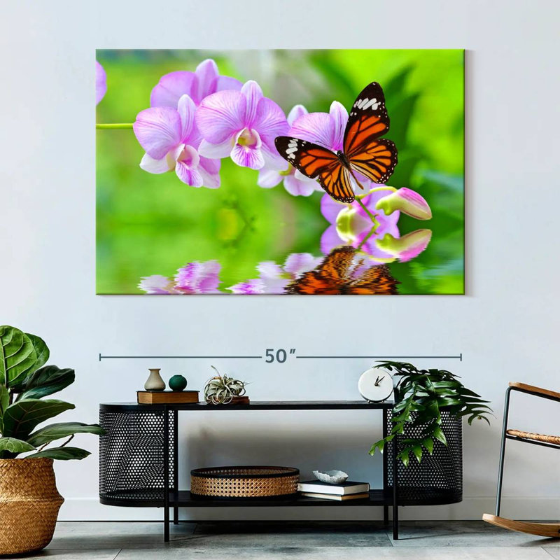 Brampt Spring Butterfly, 34" H x 51" W