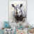 Cadre flottant blanc