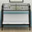 All-in-One Metal Bunk Bed, Multi-Function Design