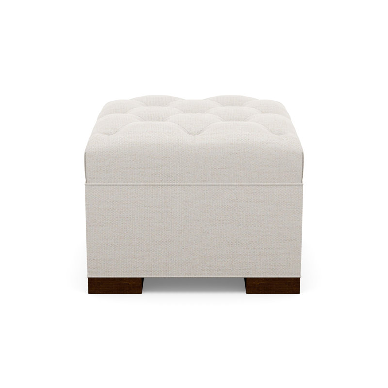Square Ottoman, Walnut, 8240-70
