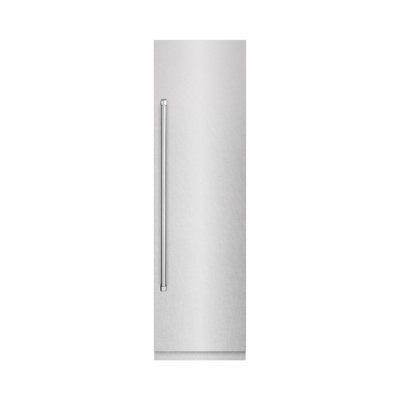 ZLINE 24 po 12,5 pieds cubes Réfrigérateur colonne avec intérieur gris graphite