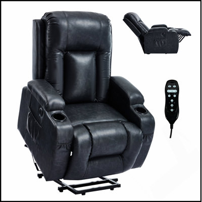 Fauteuil inclinable en polyuréthane inclinable Power Lift