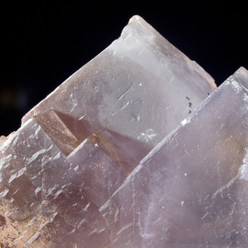Fluorite fantôme lavande - Taourirt, Maroc