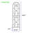 4 Pack Metal Garden Trellis