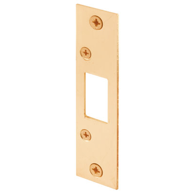 Serrure à pêne dormant Prime-Line, 4-7 / 8 po, laiton plaqué (paquet simple)