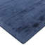 Tapis bleu marine en soie tissé à la main Lux-52447670
