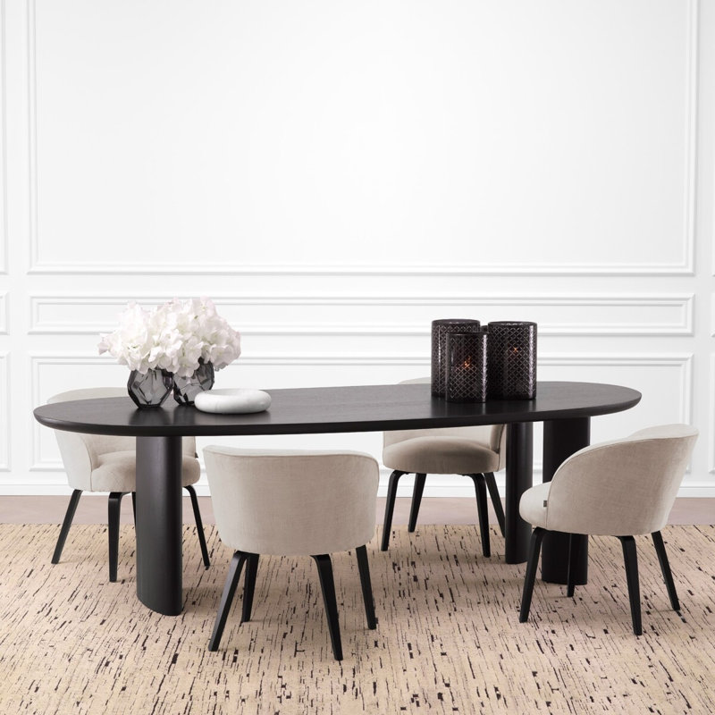 Vichy Upholstered Dining Chair, Sisley Beige