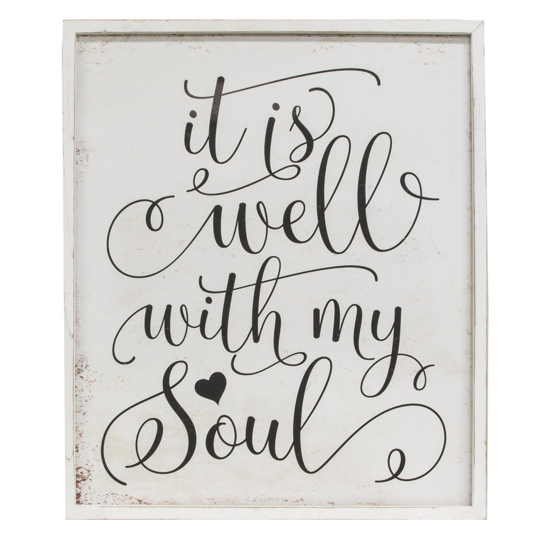 " It Is Well With My Soul " Trinx