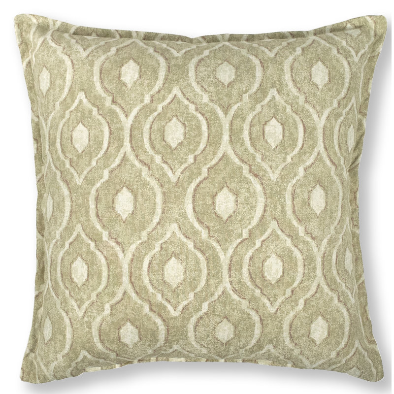 Coussin en coton Aberdeen, Beige