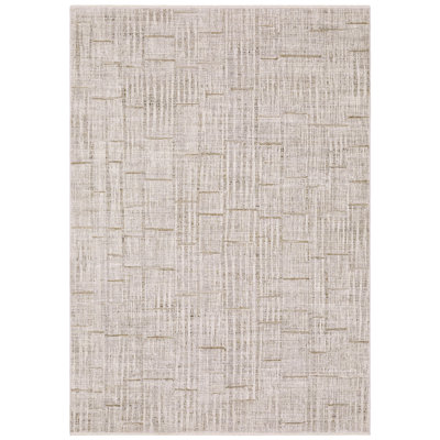 Tapis ivoire / gris Telisa