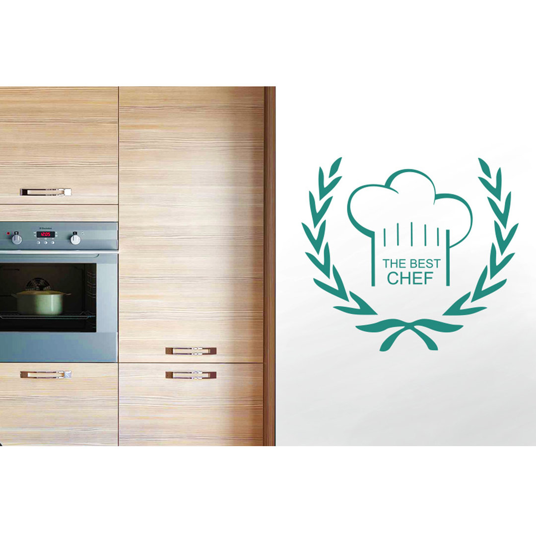 The Best Chef Wall Sticker