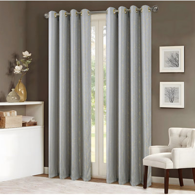 Soho Foil Print Window Curtain