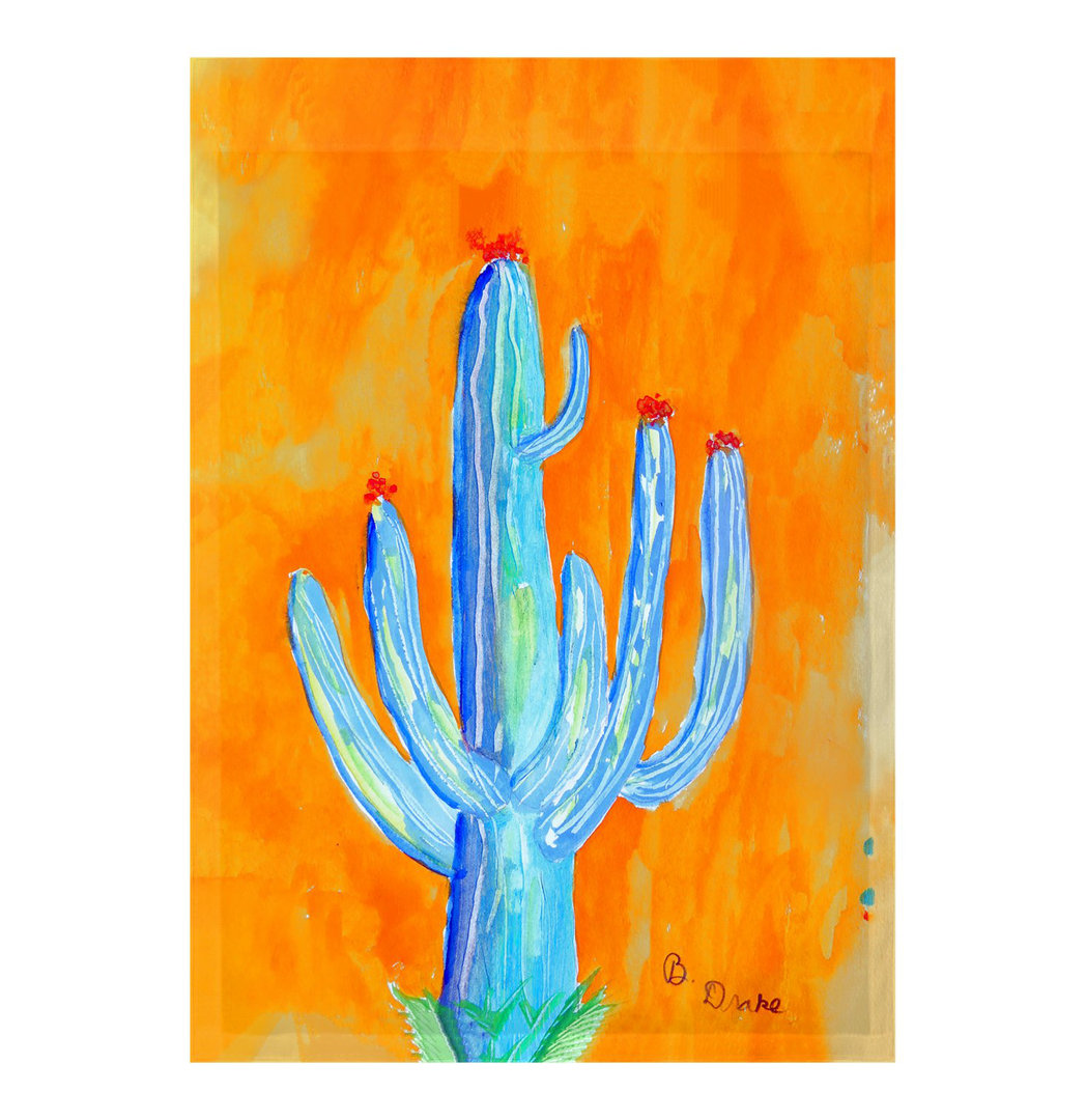 Tall Cactus 2-Sided Garden Flag Dakota Fields 