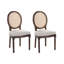 NIVLOC 50 cm H Fabric Side Chair