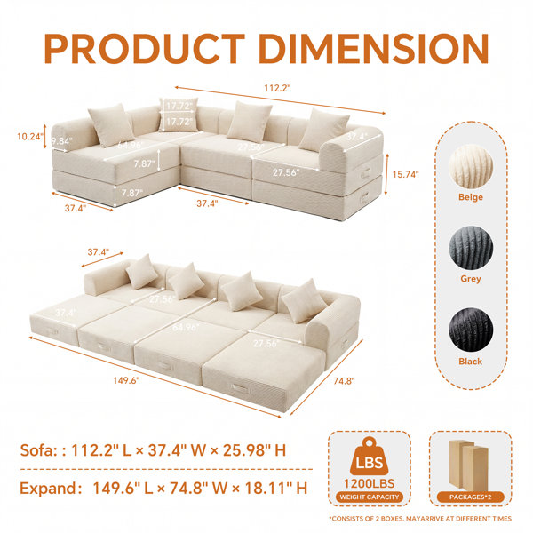 Dimensions du produit