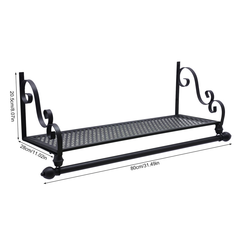 Metal Wall-Mounted Drying Rack
