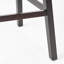 Tabouret de bar pivotant à 360 degrés avec garniture cloutée magnifique (sans la table)